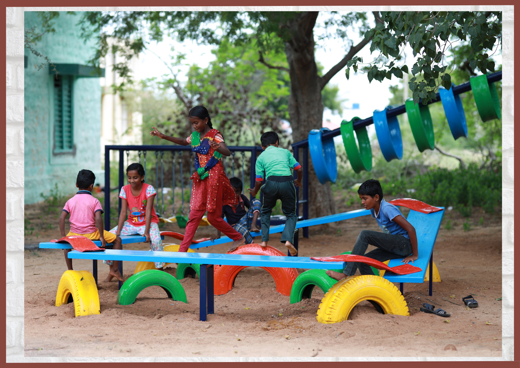 The most stylish playscapes in the most under-served children communities